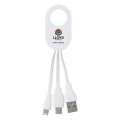 3-In-1 Charging Buddy With Carabiner Clip