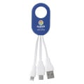 3-In-1 Charging Buddy With Carabiner Clip