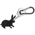 Rabbit Shape Bottle Opener with Key Chain & Carabiner