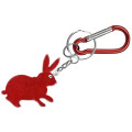 Mouse Shape Bottle Opener Key Chain with Carabiner