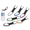 Water bottle holder with carabiner