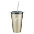 16 Oz. Stainless Steel Double Wall Tumbler