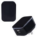 Light-Up-Your-Logo Duo USB Wall Charger