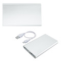 Slim Duo USB Aluminum Power Bank Charger - UL Certified