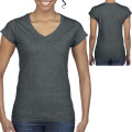 Gildan® Softstyle® Ladies V-Neck T-Shirt - 4.5 oz.