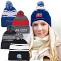 Knit Beanie With PomPom