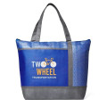 Hexagon Pattern Non-Woven Cooler Tote Bag