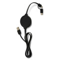 Duo Wireless Charging Pad With Integrated Cable