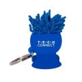 MopToppers Mobile Stand Cord Winder Key Chain