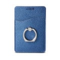 Leeman Shimmer Card Holder With Metal Ring Phone Stand