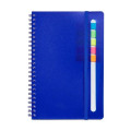 Semester Spiral Notebook With Sticky Flags 6.25" x 8.5".
