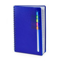 Semester Spiral Notebook With Sticky Flags 6.25" x 8.5".