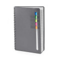 Semester Spiral Notebook With Sticky Flags 6.25" x 8.5".