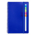 Semester Spiral Notebook With Sticky Flags 6.25" x 8.5".