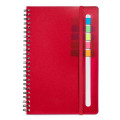 Semester Spiral Notebook With Sticky Flags 6.25" x 8.5".