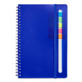 Semester Spiral Notebook With Sticky Flags 6.25" x 8.5".
