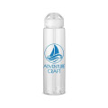 32oz PET Sports Bottle With Flip Up Straw