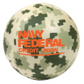 Digi Camo Round Stress Ball.