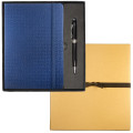 Leeman Tuscany Textured Journal And Executive Stylus Pen...