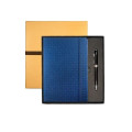 Leeman Tuscany Textured Journal And Executive Stylus Pen...