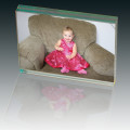Leeman Atrium Glass Large Desk Photo Frame