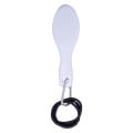 Hair Brush with Rubber Band and Carabiner