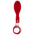 Hair Brush with Rubber Band and Carabiner