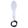 Hair Brush with Rubber Band and Carabiner