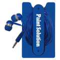 Phone Wallet With Earbuds
