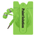 Phone Wallet With Earbuds