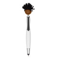 MopToppers. Multicultural Screen Cleaner With Stylus Pen.