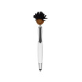 MopToppers. Multicultural Screen Cleaner With Stylus Pen.