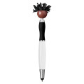 MopToppers. Multicultural Screen Cleaner With Stylus Pen.