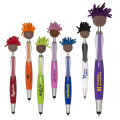 MopToppers. Multicultural Screen Cleaner With Stylus Pen.