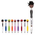MopToppers. Multicultural Screen Cleaner With Stylus Pen.