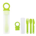 Plastic Utensil Set with Bottle Opener