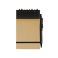 Pocket Note Jotter Notebook & Pen 3" x 5".