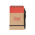 Pocket Note Jotter Notebook & Pen 3" x 5".