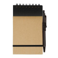 Pocket Note Jotter Notebook & Pen 3" x 5".
