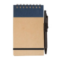 Pocket Note Jotter Notebook & Pen 3" x 5".