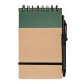 Pocket Note Jotter Notebook & Pen 3" x 5".