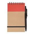 Pocket Note Jotter Notebook & Pen 3" x 5".