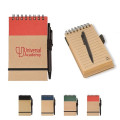 Pocket Note Jotter Notebook & Pen 3" x 5".