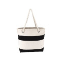 Cotton Resort Tote Bag with Rope Handle.