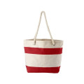 Cotton Resort Tote Bag with Rope Handle.