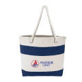 Cotton Resort Tote Bag with Rope Handle.