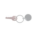 Round Metal Keychain