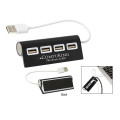 4-Port Aluminum Wave USB Hub