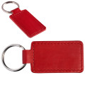 Leeman Tuscany PU Leather Rectangle Keychain