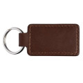 Leeman Tuscany PU Leather Rectangle Keychain
